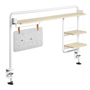 Настільна полиця-органайзер OfficePro DS253WW White/Wood