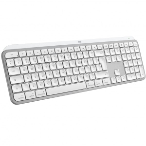 Клавіатура бездротова Logitech MX Keys S for Mac Pale Grey (920-011638)