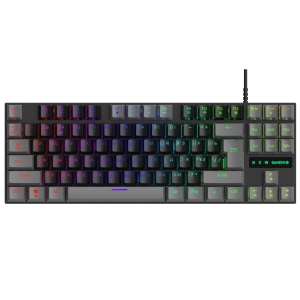 Клавіатура дротова ігрова GamePro LED USB (MK100R)