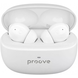 Навушники вкладиші бездротові TWS Proove Orion TWS White (483970003)