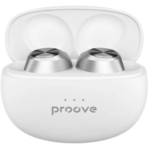 Навушники вкладиші бездротові TWS Proove Rock TWS White (483960003)