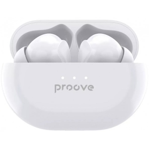 Навушники вкладиші бездротові TWS Proove Woop TWS with ANC Pearl White (484000010)