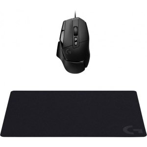 Миша дротова ігрова Logitech G502 X USB Black + G240 Mouse Pad Control Black (991-000489)