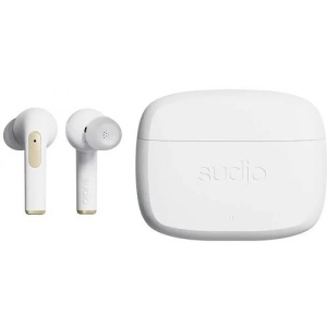 Навушники вкладиші бездротові TWS Sudio N2 Pro White (N2PROWHT)