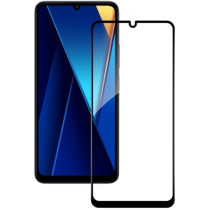 Захисне скло для смартфону ACCLAB Full Glue for Xiaomi Poco C65 Black (1283126583636)
