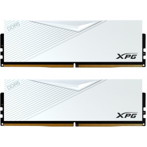 Память DDR ADATA DDR5-6400 32768MB PC5-51200 (Kit of 2x16384) XPG Lancer White (AX5U6400C3216G-DCLAWH)