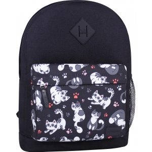 Рюкзак міський Bagland Молодіжний W/R 17 л.533662 чорний 776