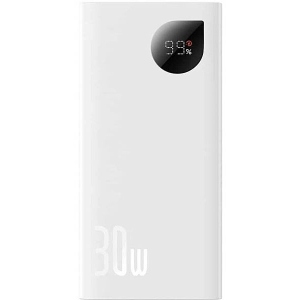 Батарея мобільна Baseus Adaman2 20000mAh 30W White (PPAD050002)