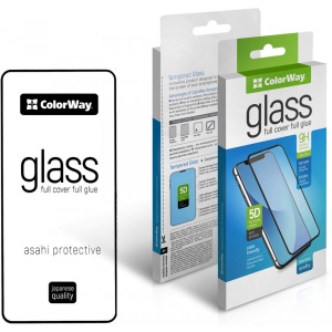 Захисне скло для смартфону Colorway 9H FC glue ColorWay Realme C65 Black (CW-GSFGRC65-BK)