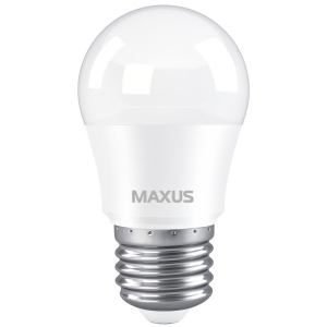 Лампочка світлодіодна Maxus G45 7W 4100K 220V E27 (1-LED-746)