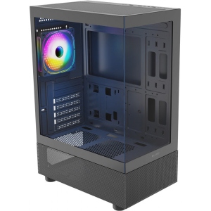 Корпус Logic Concept LOOK ARGB USB 3.0x2 USB-Cx1 BLACK без БЖ (AT-LOOK-ARGB-10-0000000-0) фірмовий сайт