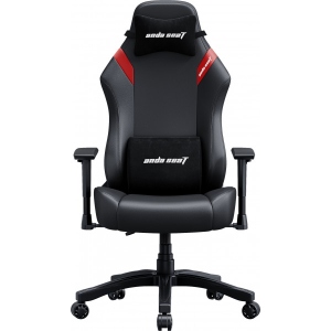 Крісло для геймерів Anda Seat Luna Size L Black/Red PVC (AD18-44-BR-PV)