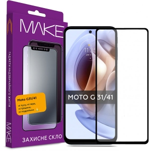 Захисне скло для смартфону MAKE for Moto G31/G41 (MGF-MG31/G41)