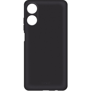 Чехол для смартфона MAKE for Oppo A17 Skin Black (MCS-OPA17BK)