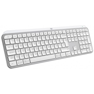 Клавіатура бездротова Logitech MX Keys S Wireless Pale Grey (920-011588)