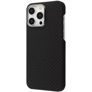 Чохол для смартфону Proove Carbon Slim with Magnetic Ring iPhone 15 Pro Max Black (575380001)