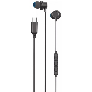 Навушники вкладиші дротові Proove Scape C1 Type-C Black (555550001)