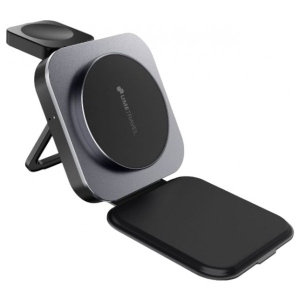 Бездротовий зарядний пристрій UMETRAVEL 3 in1 TRIP33 15W Metal/Gray ціни