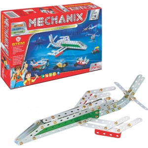 Металевий конструктор ZEPHYR "MECHANIX" №5 (300 елм./25 моделей) (1009)