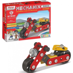 Металевий конструктор ZEPHYR "MECHANIX"  Мотоцикл (2 моделі + інструменти) (1058)