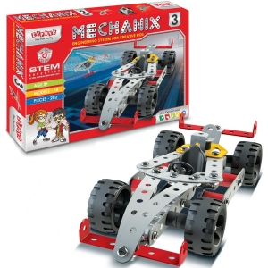 Металевий конструктор ZEPHYR "MECHANIX" №3 (202 елм./18 моделей) (1005)