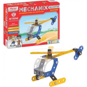 Металевий конструктор ZEPHYR "MECHANIX"  Вертоліт (2 моделі + інструменти) (1061)