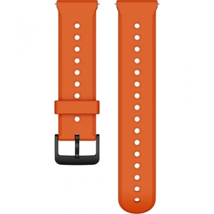 Ремінець для смарт-годинника MOBVOI for TicWatch Pro 5 24mm Silicone Watch Band Bonfire Orange (1234297)