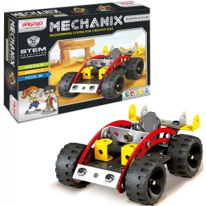 Металевий конструктор ZEPHYR "MECHANIX" Монстер Баггі (80 елм./5 моделей) (1017)