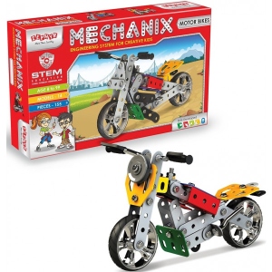 Металевий конструктор ZEPHYR "MECHANIX" Мотоцикли (155 елм./14 моделей) (1008)