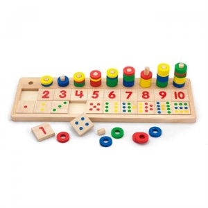 Ігровий набір для малюка Viga Toys Цифри і рахування (59072)