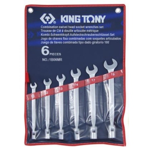 Набір ріжкових ключів KING TONY 6 шт. (1B06MR)