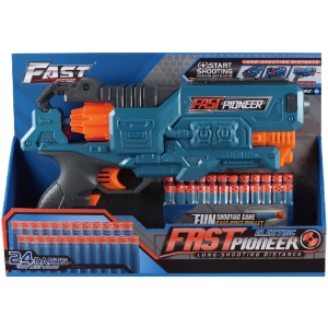 Бластер багатозарядний Fast Pioneer 24 патронів (BIG901)