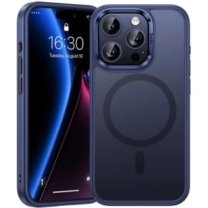 Чохол для смартфону Benks MagClap Mist Protective Blue for iPhone 15 Pro Max (1248534)