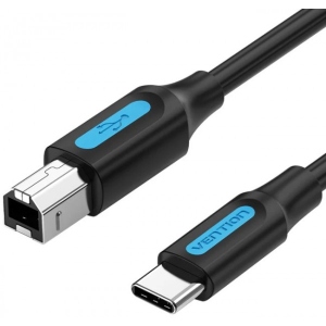 Кабель синхронізації даних Vention USB 2.0 BM - Type-C M, 2.0 м 2.4А (CQUBH)