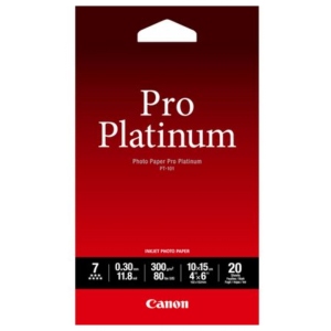 Фотопапір 10х15 Canon 10х15 20 арк Premium PT-101 4x6 20SH (2768B013)