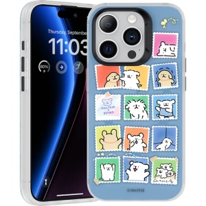 Чохол для смартфону Benks Stamp Puppies MagSafe for iPhone 15 Pro (1248539)