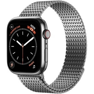 Ремінець для смарт-годинника Benks Magnet Band Silver for Apple Watch 42/44/45/49 mm (1276709)