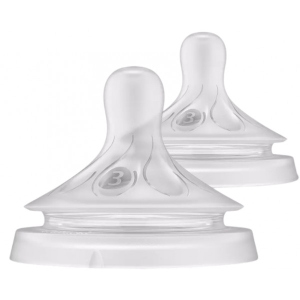 Малий потік соска дитяча силіконова Philips Avent Natural Природний потік, 1 міс+., 2 шт. SCY963/02)