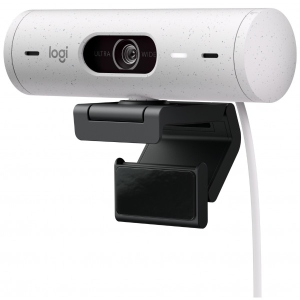 Веб-камера для комп'ютера Logitech BRIO 500 White (960-001428)
