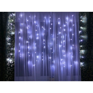 Гірлянда-штора BPNY White 144 LED,1.2Мх1.5М, 220V, 8.6W (BRNY-01035)