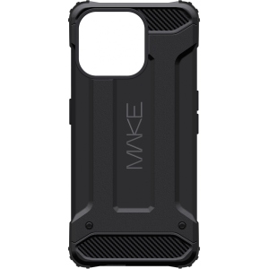 Чохол для смартфону MAKE for Apple iPhone 15 Pro Panzer Black (MCN-AI15PBK)