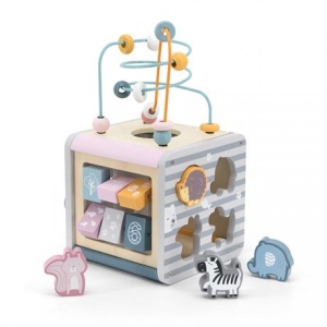 Бізіборд-куб Viga Toys PolarB 5 в 1 (44030)