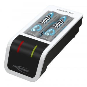 З/пристрій для акумуляторів AA/AAA Ansmann Comfort Mini+2×AA 2100mAh (1001-0091-01)
