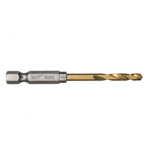 Свердло Milwaukee RedHEX HSS-G TiN 4 мм 10 шт. (4932478178)