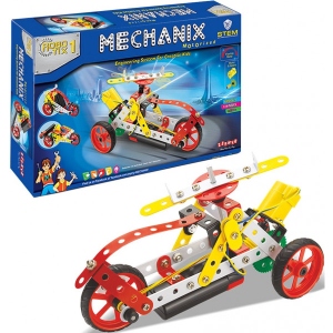 Металевий конструктор ZEPHYR "ROBOTIX" №1 (114 елм./8 моделей) (1018)