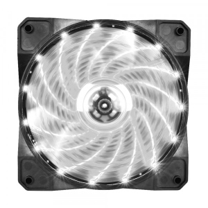 Корпусний вентилятор 1stPlayer A1-15LED White Bulk
