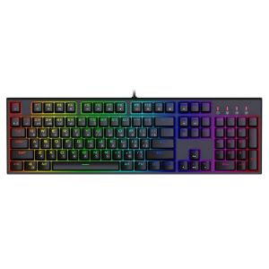 Клавіатура дротова ігрова 1stPlayer DK5.0 RGB Outemu Red (DK5.0-RD) USB