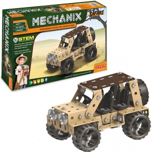 Металевий конструктор ZEPHYR "MECHANIX" Сафарі (155 елм./5 моделей) (1056)