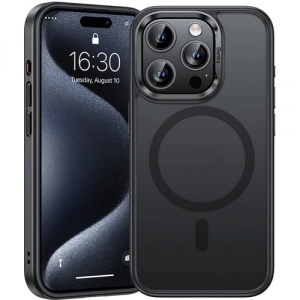 Чохол для смартфону Benks MagClap Mist Protective Black for iPhone 15 Pro (1248531)