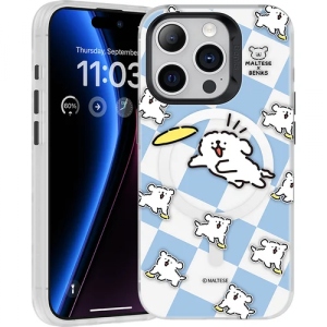 Чохол для смартфону Benks Maltese Frisbee Puppies MagSafe for iPhone 15 Pro Max (1248542)